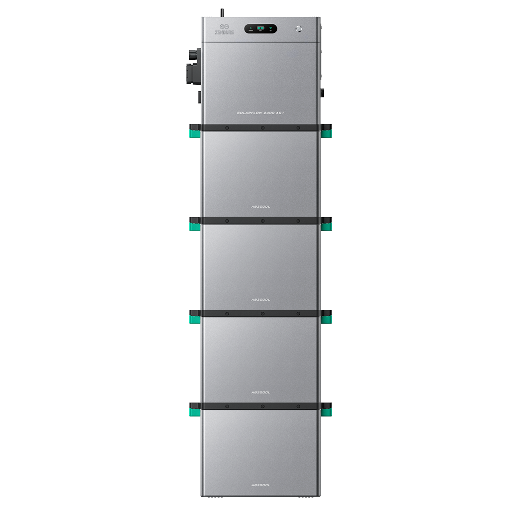 Zendure SolarFlow 2400 AC+ – 13.92 kWh Energieopslag Set