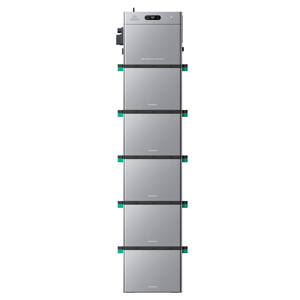 Zendure SolarFlow 2400 AC+ – 16.8 kWh Energieopslag Set