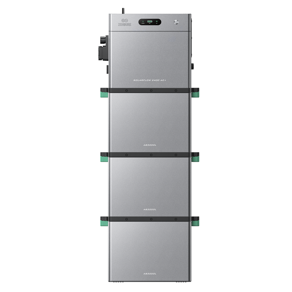 Zendure SolarFlow 2400 AC+ – 11.04 kWh Energieopslag Set