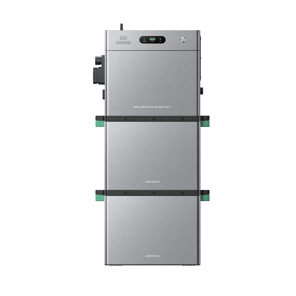 Zendure SolarFlow 2400 AC+ – 8.16 kWh Energieopslag Set